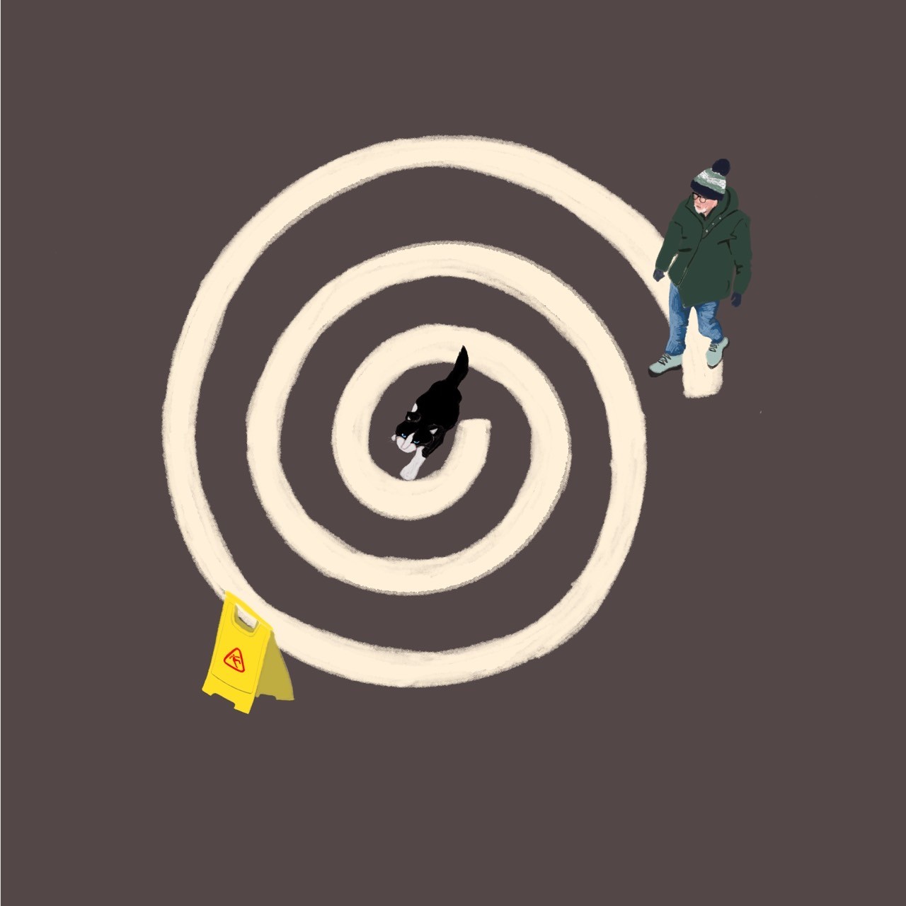 honey colored stonesのイラスト