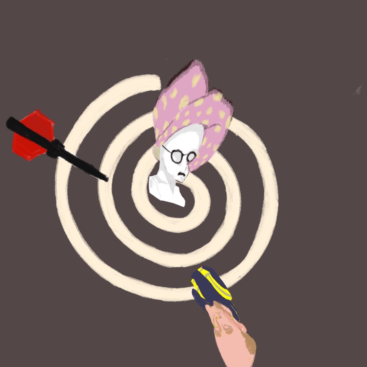 honey colored stonesのイラスト