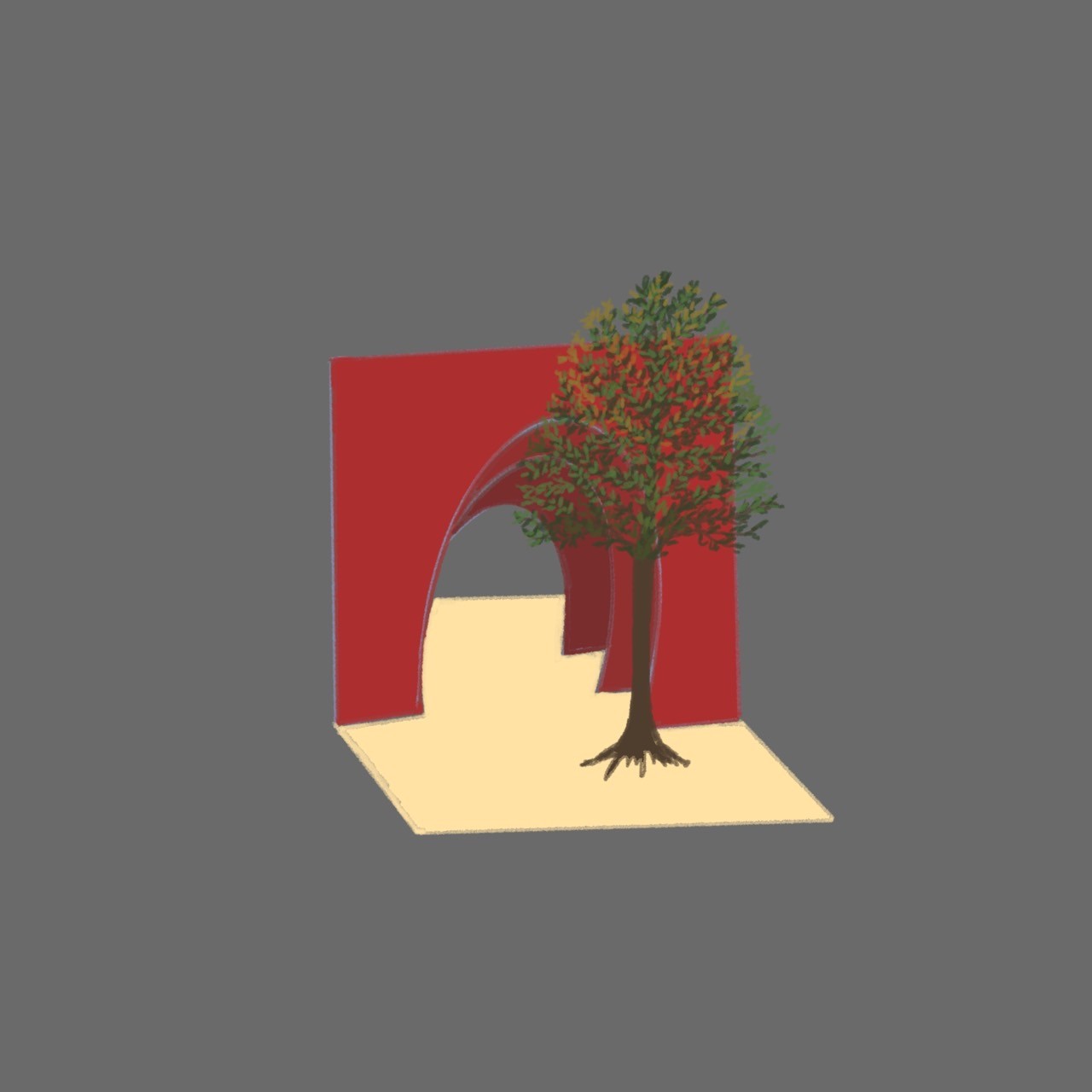 honey colored stonesのイラスト