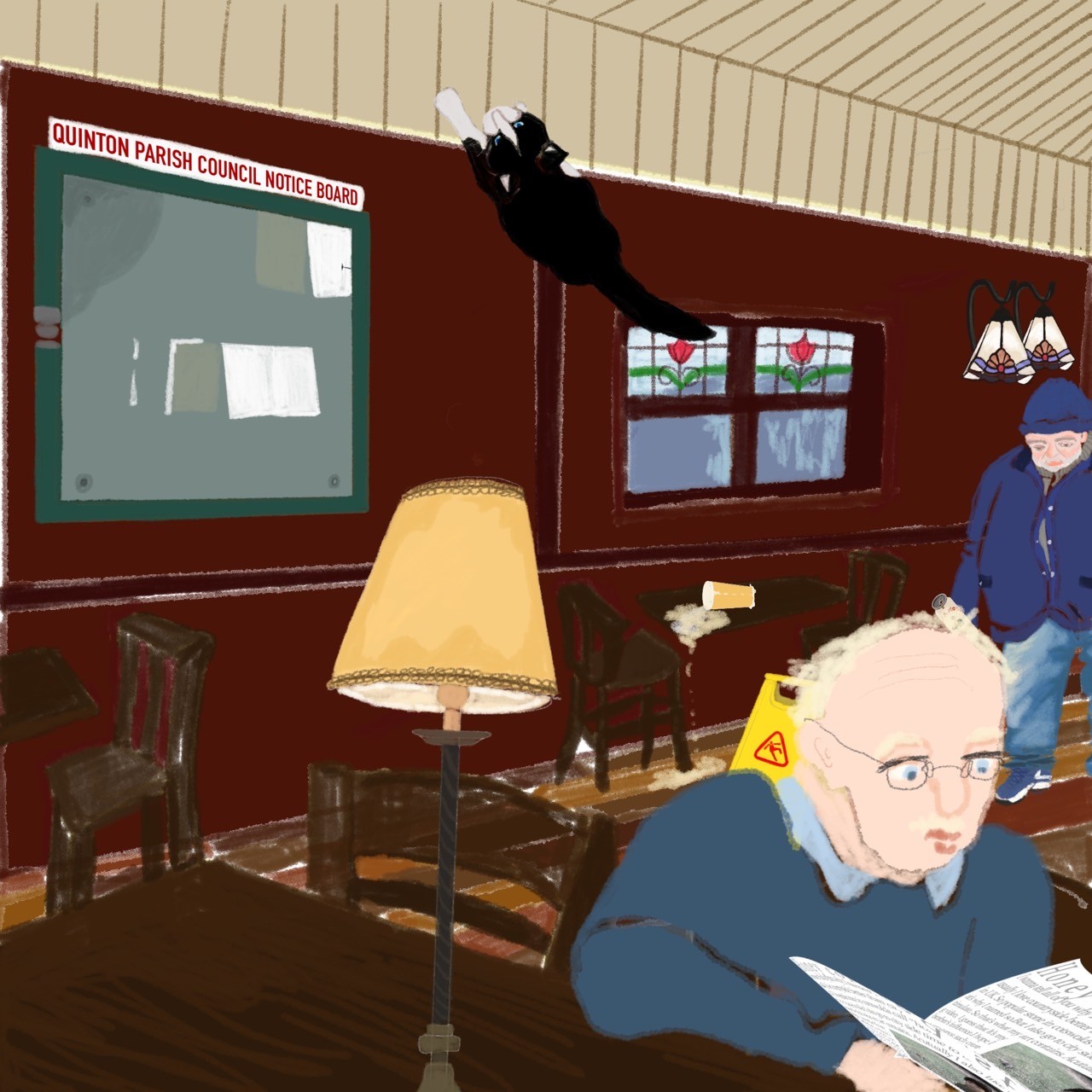 honey colored stonesのイラスト