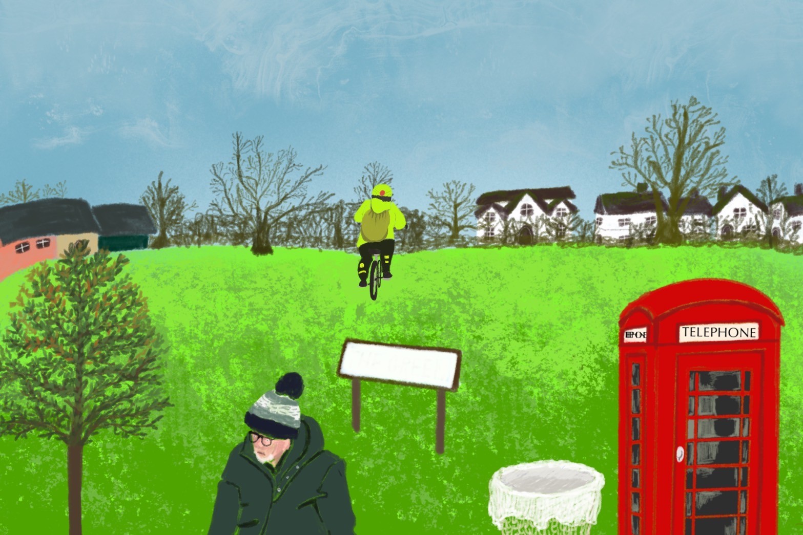 honey colored stonesのイラスト